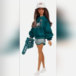 This Philadelphia Eagles Barbie Is Becoming More Of A Collectible Every Week-NIB